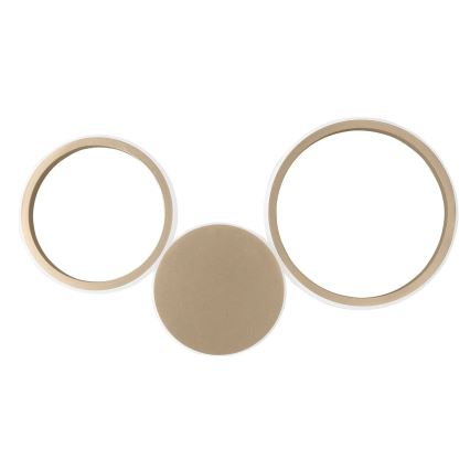 Ondaluce - Applique murale POIS LED/20W/230V dorée