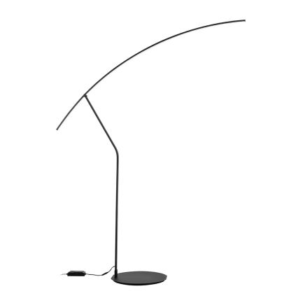 Ondaluce - Lampadaire LED dimmable FOLAGA LED/30W/230V noir