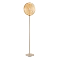 Ondaluce - Lampadaire LED dimmable JOKEY LED/15W/230V 170 cm doré/beige fumé