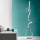 Ondaluce - Lampadaire LED dimmable LUMEN LED/30W/230V 160 cm argenté