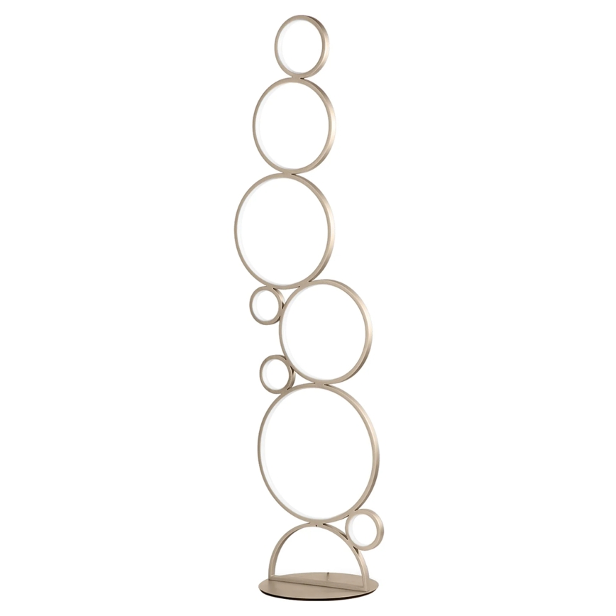 Ondaluce - Lampadaire LED dimmable POIS LED/52W/230V doré