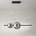 Ondaluce - Lustre LED dimmable sur câble FUFI LED/40W/230V noir/noir fumé