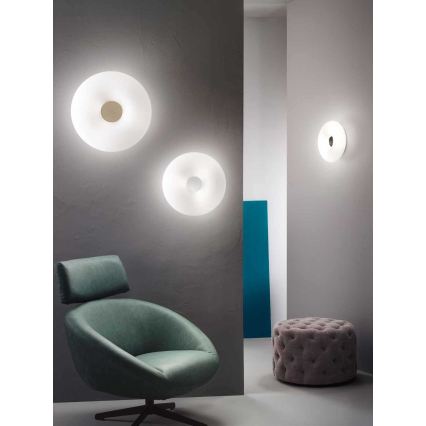 Ondaluce - Plafonnier DODI 4xE27/15W/230V Ø 53 cm blanc