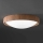 Ondaluce - Plafonnier LED CONCRETE LED/20W/230V Ø 41 cm béton/marron