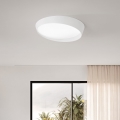 Ondaluce - Plafonnier LED dimmable HALF LED/25W/230V 3000/4000K Ø 38,5 cm blanc