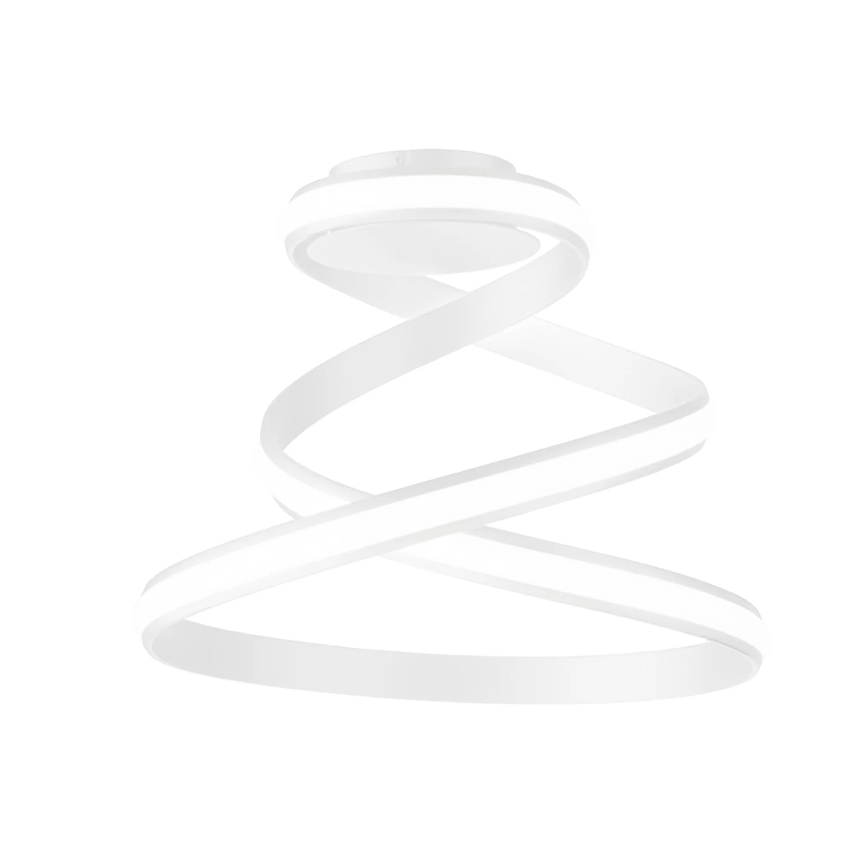 Ondaluce - Plafonnier LED dimmable VUELTA LED/37W/230V Ø 55 cm blanc