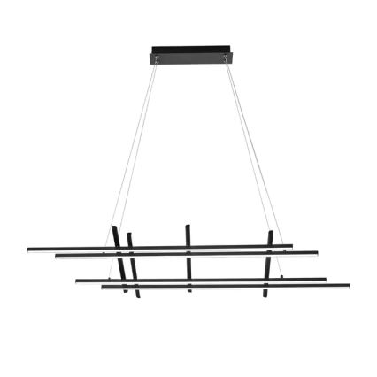 Ondaluce - Suspension LED dimmable sur câble MOVIDA LED/114W/230V, noire