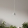 Ondaluce - Suspension sur câble CONCRETE 1xGU10/7,5W/230V Ø 10,5 cm béton/gris