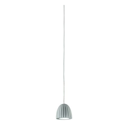 Ondaluce - Suspension sur câble CONCRETE 1xGU10/7,5W/230V Ø 10,5 cm béton/gris