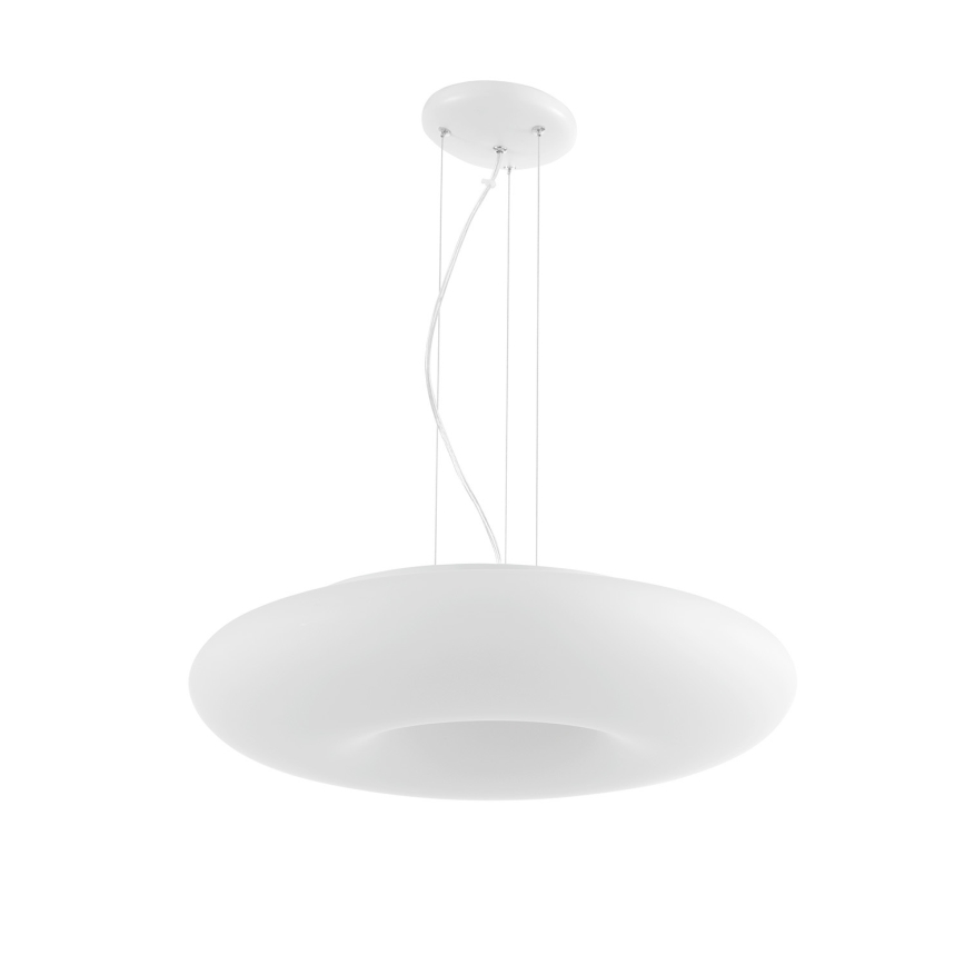 Ondaluce - Suspension sur câble DODI 2xE27/15W/230V Ø 53 cm blanche
