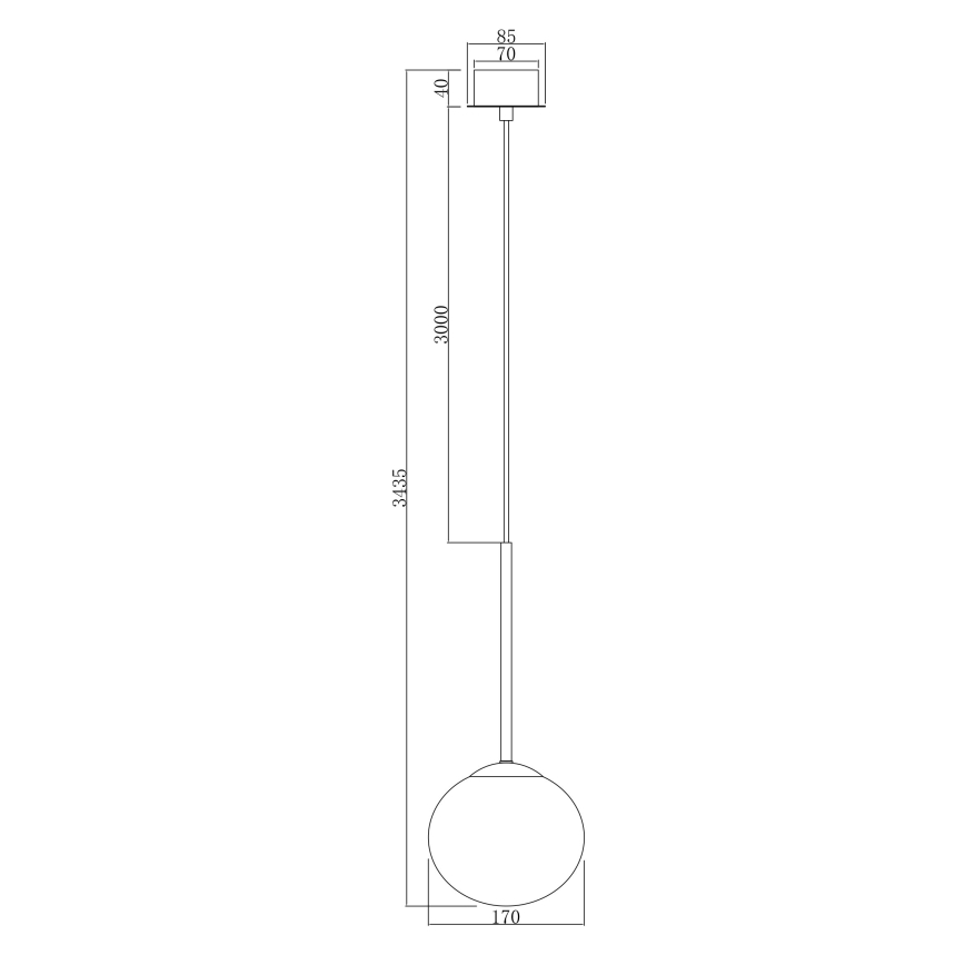 Ondaluce - Suspension sur câble JEWEL 1xE14/10W/230V Ø 17 cm dorée/blanche