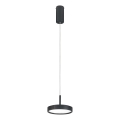Ondaluce - Suspension sur câble NINA LED/20W/230V Ø 19 cm noir