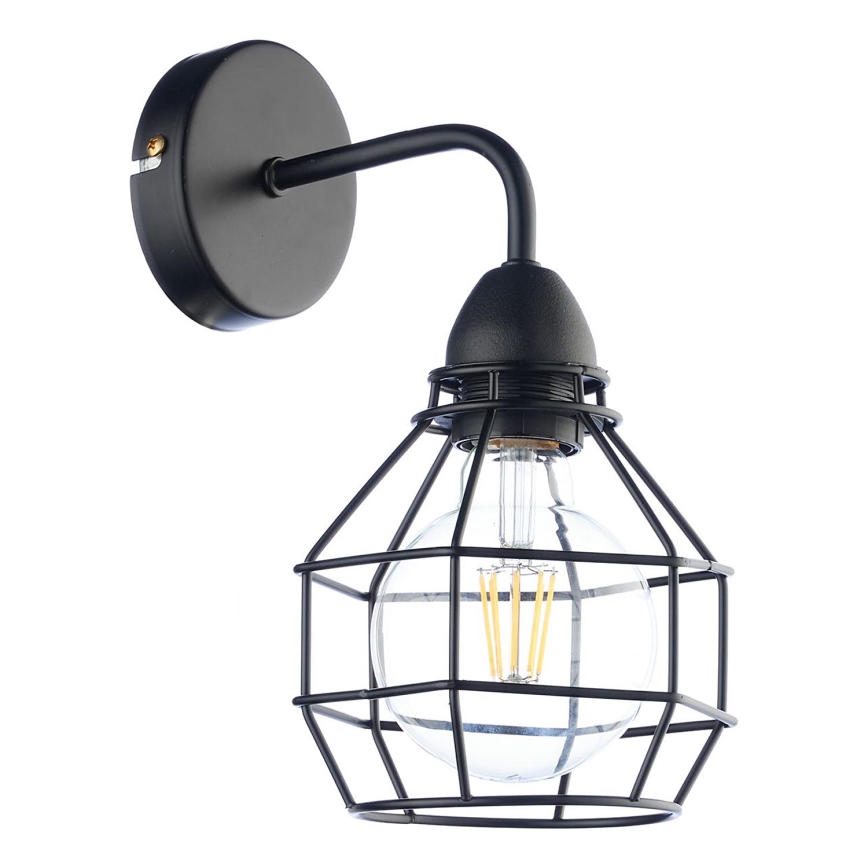 ONLI - Applique murale ARAIGNEE 1xE27/15W/230V noir