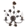 ONLI - Applique murale CAROLINA 2xE14/6W/230V bronze