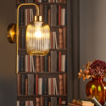 ONLI - Applique murale DOROTY 1xE27/15W/230V en laiton