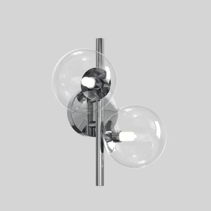 ONLI - Applique murale KIMBERLY 2xG9/6W/230V chrome brillant
