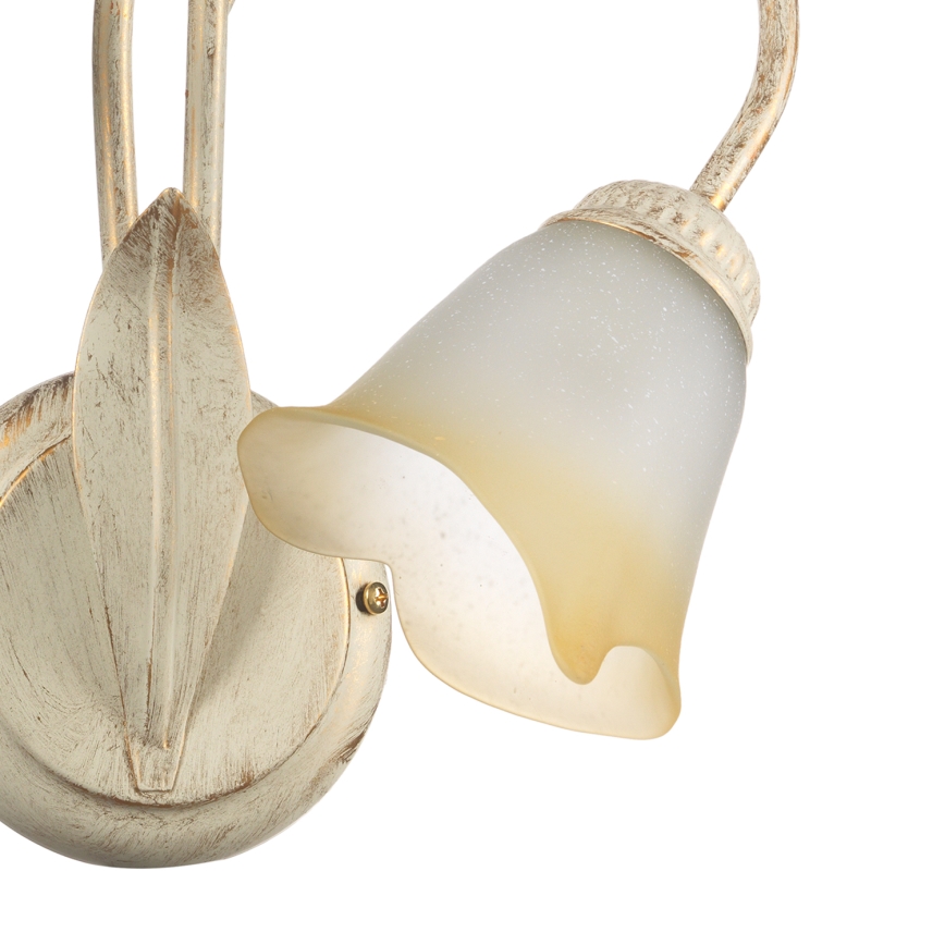 ONLI - Applique murale LUCREZIA 2xE14/6W/230V crème