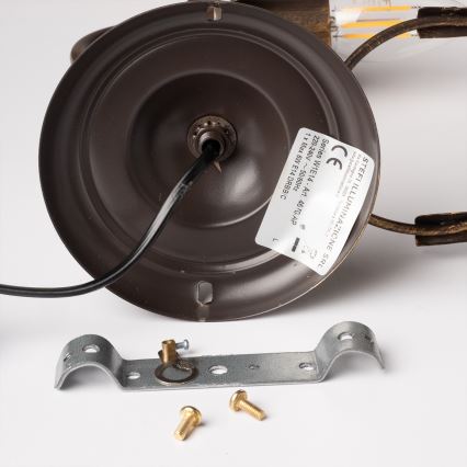 ONLI - Applique murale TERESA 1xE14/6W/230V bronze