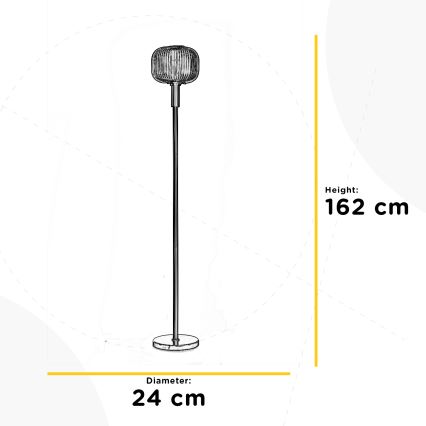 ONLI - Lampadaire DOROTY 1xE27/22W/230V