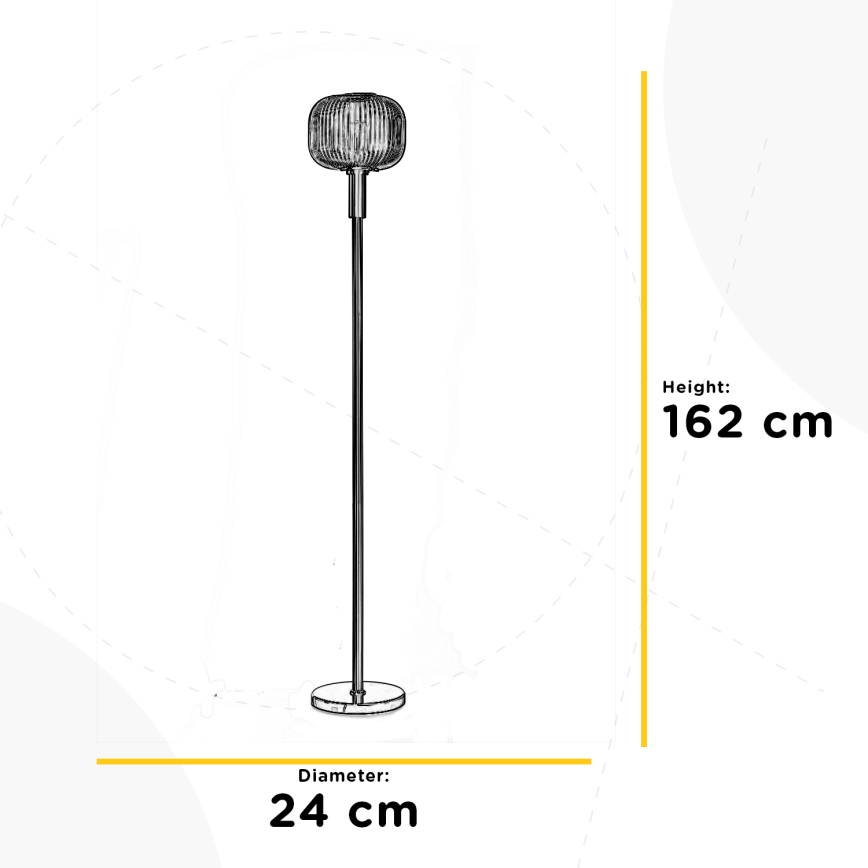 ONLI - Lampadaire DOROTY 1xE27/22W/230V
