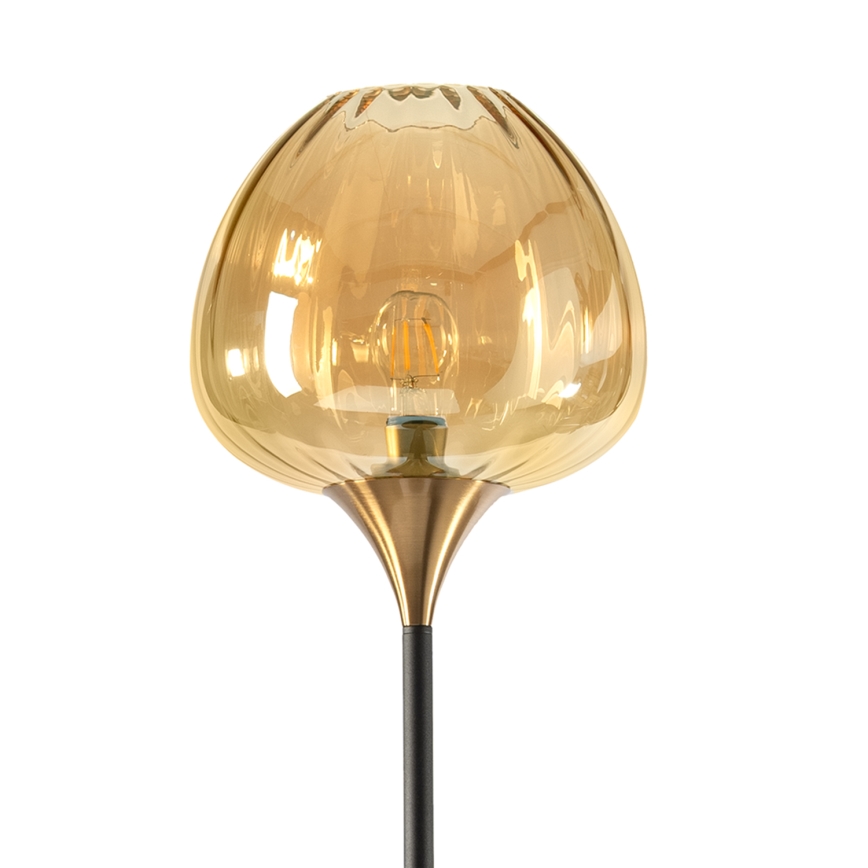 ONLI - Lampadaire ELIDE 1xE27/15W/230V noir/cuivré