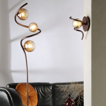 ONLI - Lampadaire FRIDA 3xG9/10W/230V cuivre
