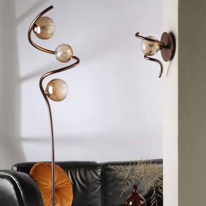 ONLI - Lampadaire FRIDA 3xG9/10W/230V cuivre