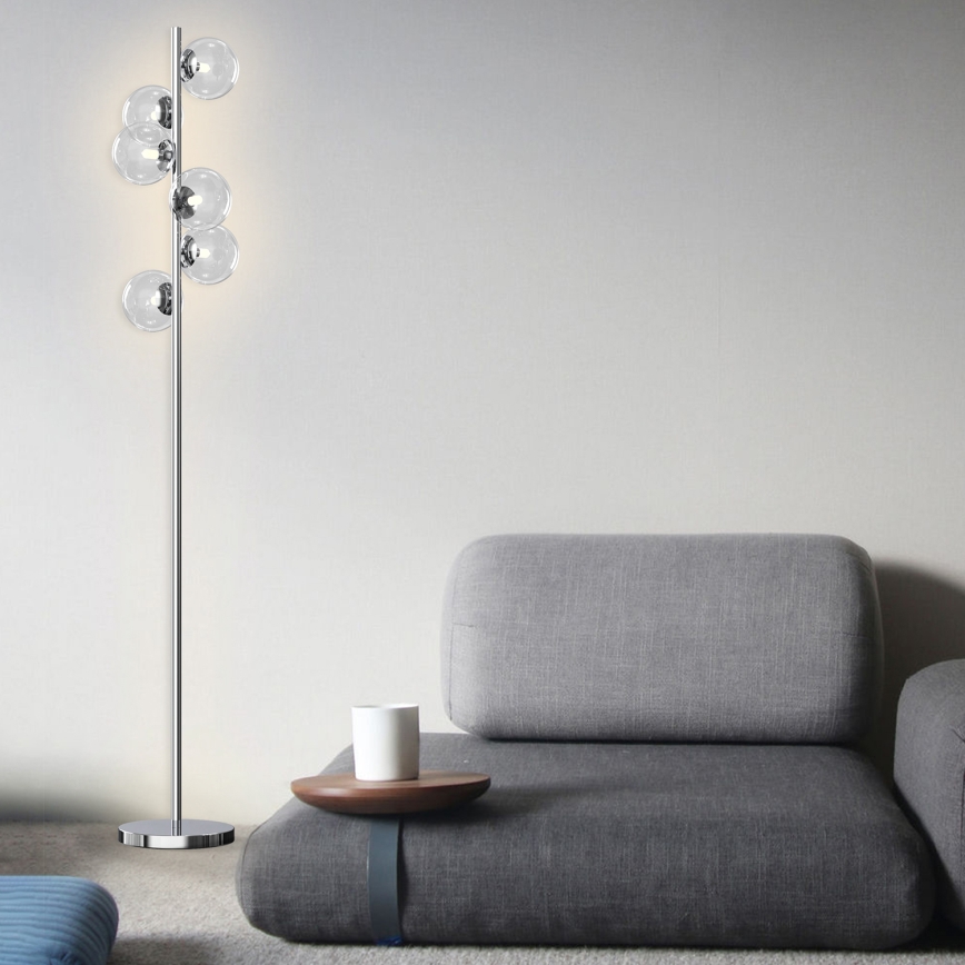 ONLI - Lampadaire KIMBERLY 6xG9/6W/230V chrome brillant