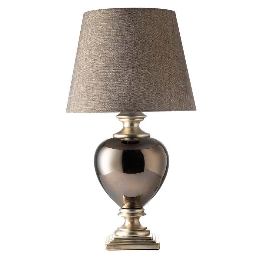 ONLI - Lampe de table AMADEUS 1xE27/15W/230V grise