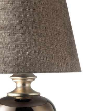 ONLI - Lampe de table AMADEUS 1xE27/15W/230V grise