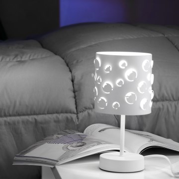 ONLI - Lampe de table BOLLICINE 1xE14/6W/230V 22 cm blanche