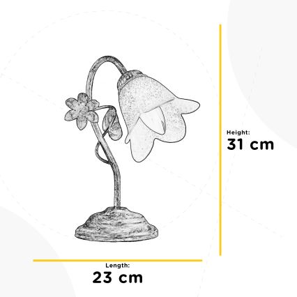 ONLI - Lampe de table BOTTON DORO 1xE14/6W/230V