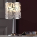 ONLI - Lampe de table BRUCE 1xE27/15W/230V 40 cm chrome mat
