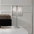 ONLI - Lampe de table BRUCE 1xE27/15W/230V 52 cm chrome mat