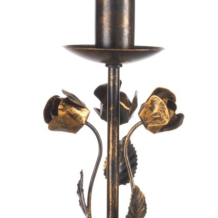 ONLI - Lampe de table CAROLINA 1xE14/6W/230V 40 cm bronze