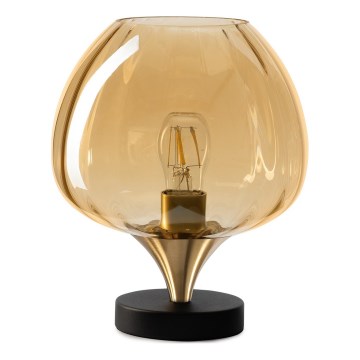 ONLI - Lampe de table ELIDE 1xE27/15W/230V noire/cuivrée