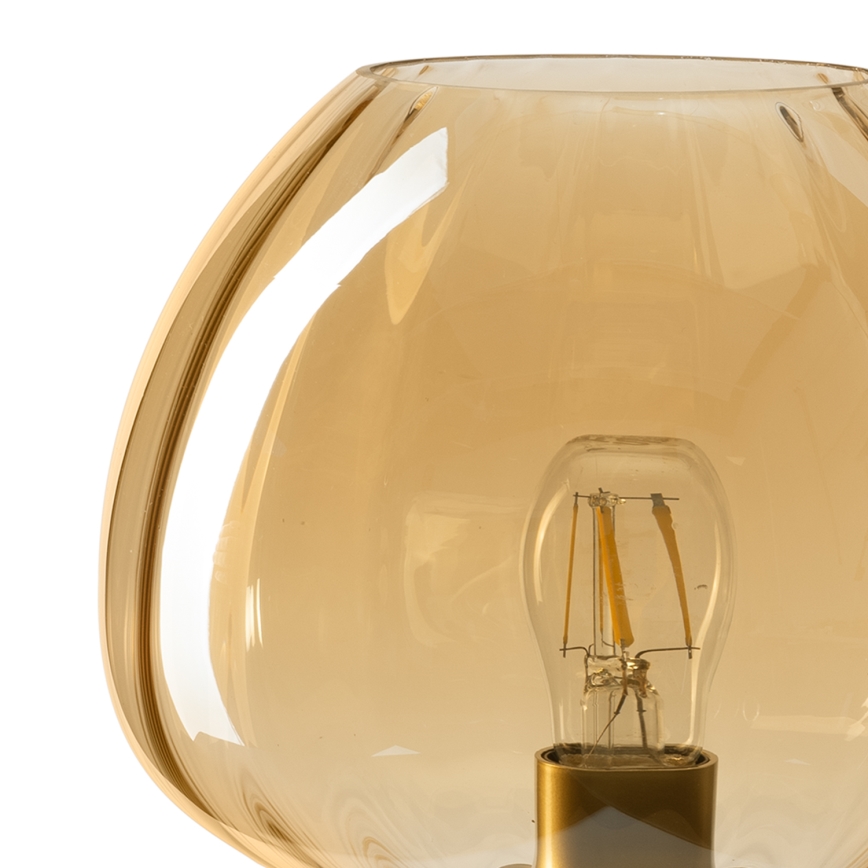 ONLI - Lampe de table ELIDE 1xE27/15W/230V noire/cuivrée