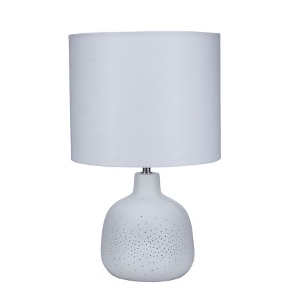 ONLI - Lampe de table ELUMA 2xE27/15W/230V 48 cm blanche