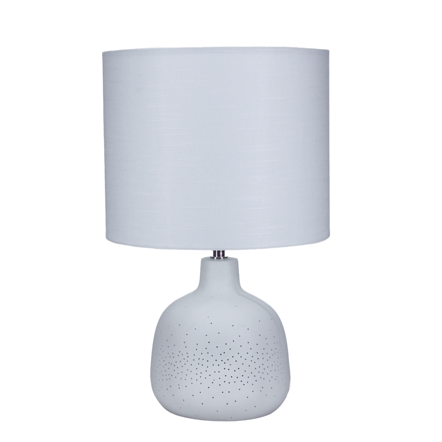 ONLI - Lampe de table ELUMA 2xE27/15W/230V 48 cm blanche