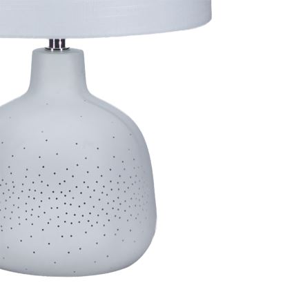 ONLI - Lampe de table ELUMA 2xE27/15W/230V 48 cm blanche