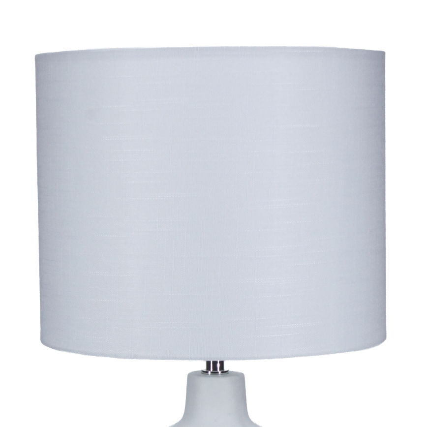 ONLI - Lampe de table ELUMA 2xE27/15W/230V 48 cm blanche