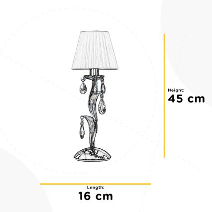 ONLI - Lampe de table JACQUELINE 1xE14/6W/230V