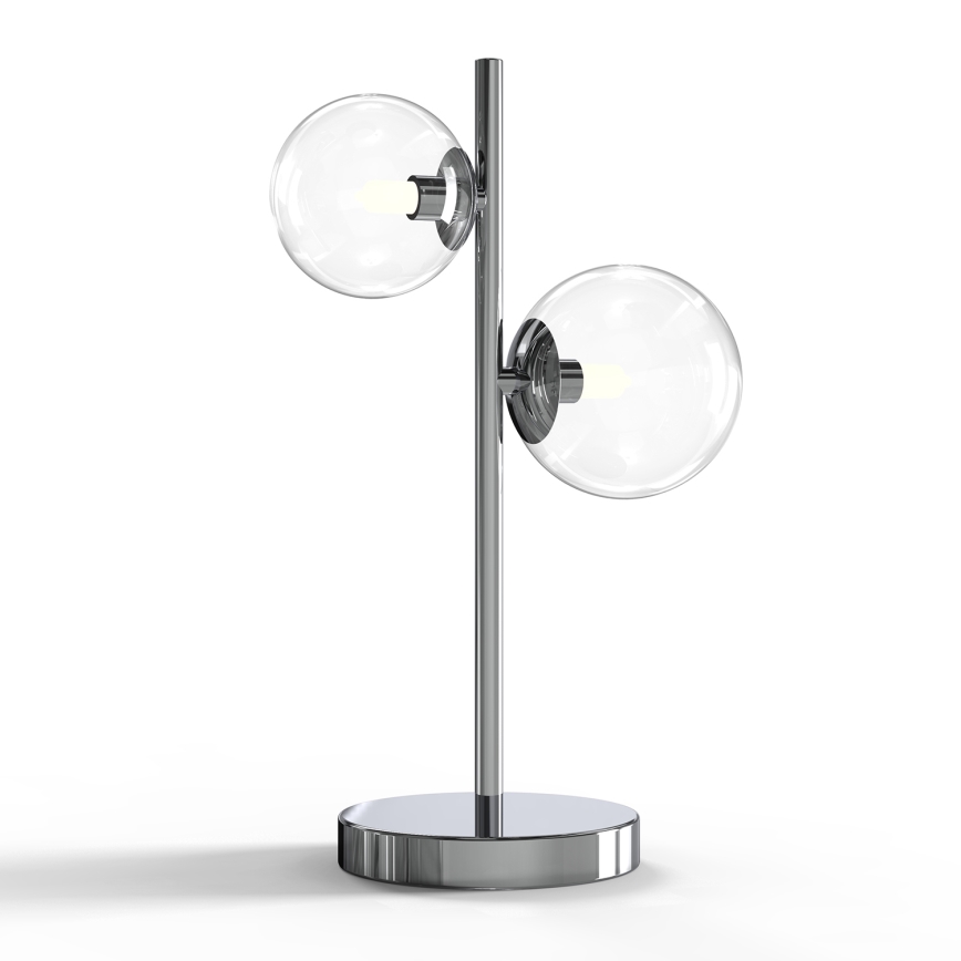 ONLI - Lampe de table KIMBERLY 2xG9/6W/230V 40 cm chrome brillant