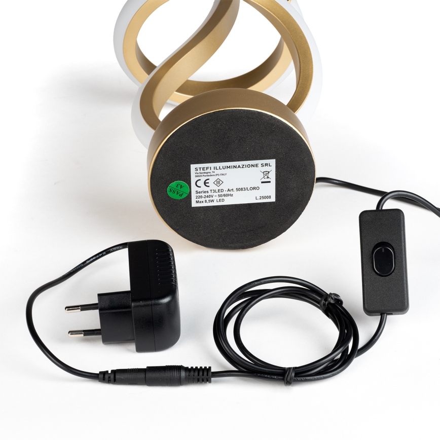 ONLI - Lampe de table KIRA LED/10W/230V 4000K 28 cm doré