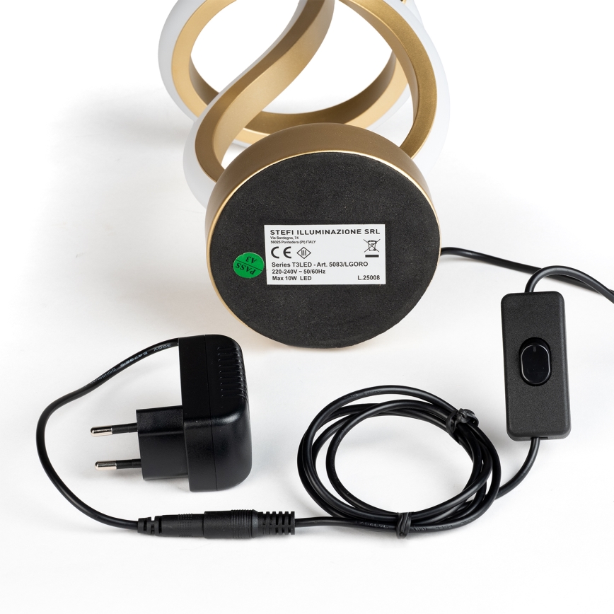 ONLI - Lampe de table KIRA LED/12W/230V 4000K 38,5 cm doré