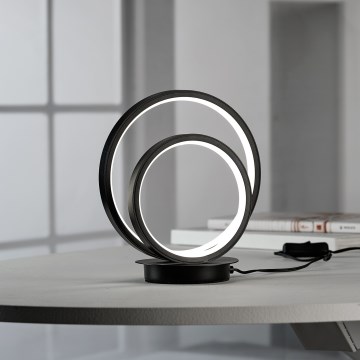 ONLI - Lampe de table LED NOELIA LED/10W/230V 22 cm noire