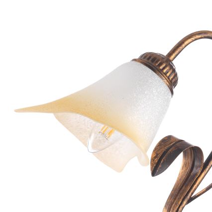 ONLI - Lampe de table LUCREZIA 1xE14/6W/230V bronze