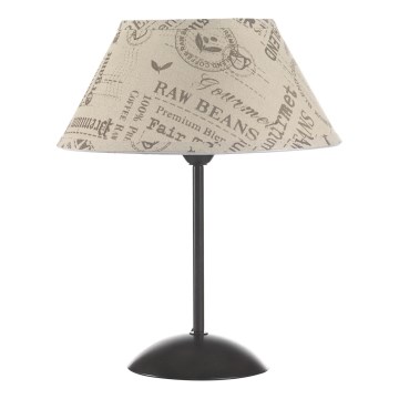 ONLI - Lampe de table MAIDA 1xE27/15W/230V 38 cm marron
