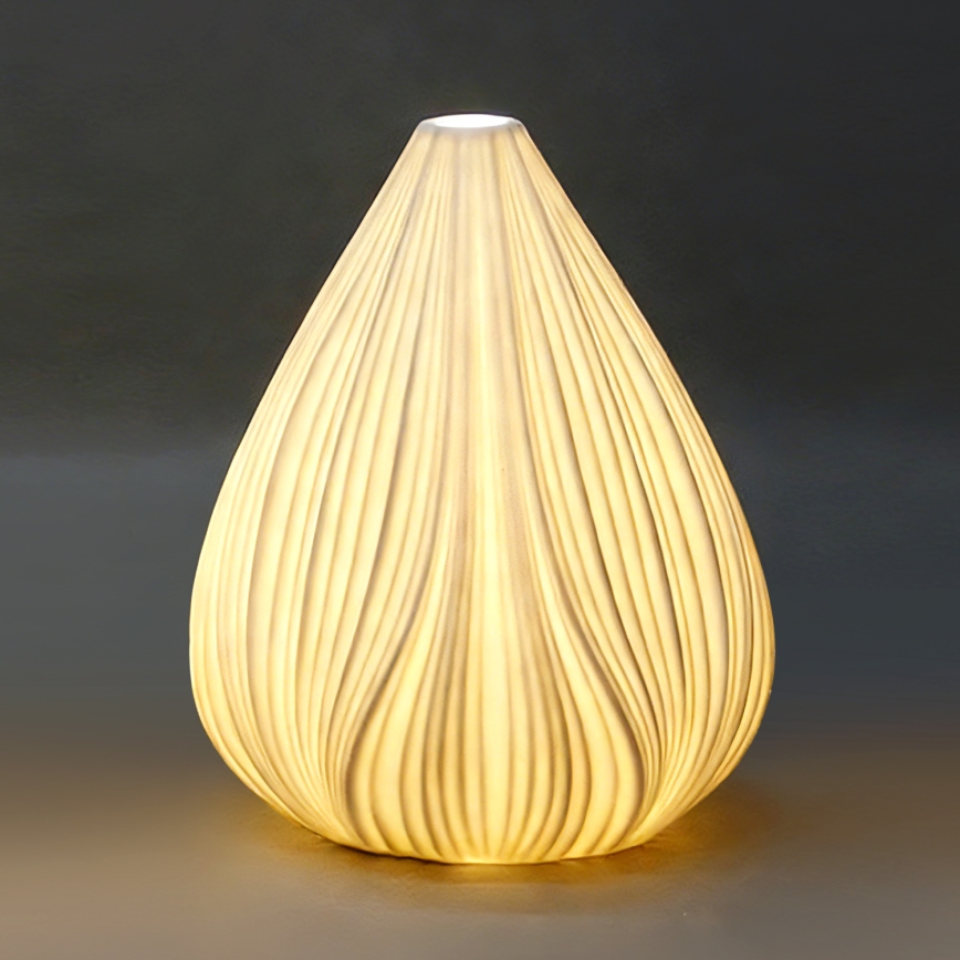 ONLI - Lampe de table NUVIA 1xE14/6W/230V 25 cm blanche