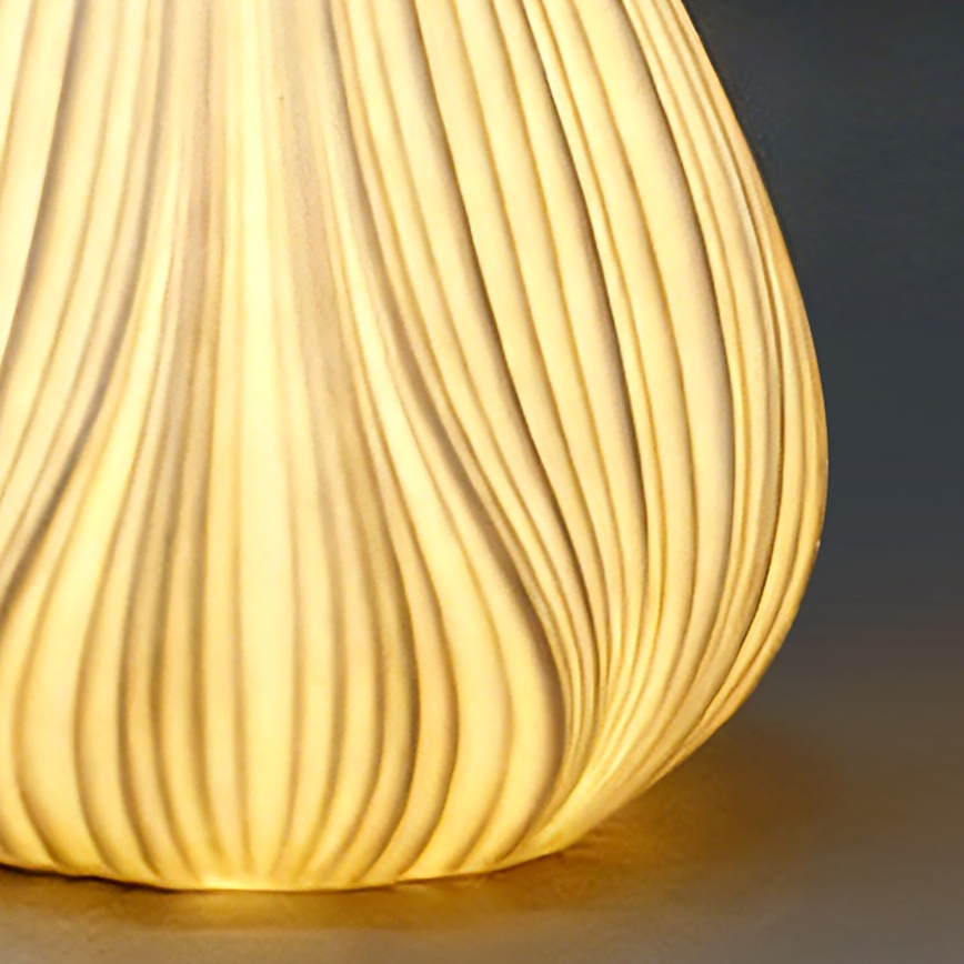 ONLI - Lampe de table NUVIA 1xE14/6W/230V 25 cm blanche